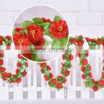 decorative artificial flower garland NKG173