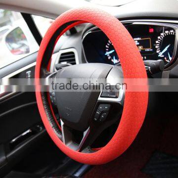 2017 Hot Selling Custom Printed Logo Silicone Steering Wheel Case for Car photo-4