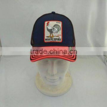 Custom Deisgn Breathable Mesh Cap Embroidery Patch Trucker Hat photo-4