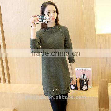 Latest Sweater Designs for Girls 100% Cashmere Wool Womens Sweater photo-3