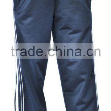 Hotest Sale Sport Pants 200g Polyester Tricot With Inner Brushed Pants With Zipper on Hem