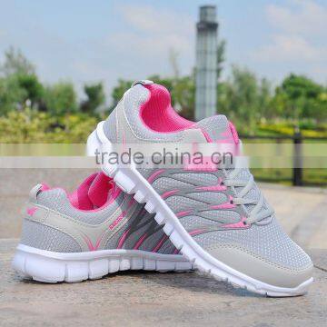MLS01083 2017 New Red Mesh Design Lace up Style Eva Sole Sport Shoes Women photo-3
