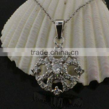 Customized CZ silver jewelry factory