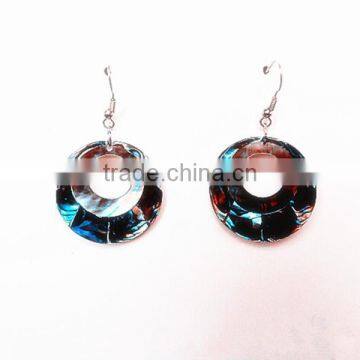 new design abalone shell earrings nutural abalone shell earrings women abalone shell hoop earrings