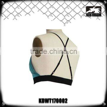 Women's Activewear Yoga + Running Strappy Print Fashionable Sports Bra photo-6