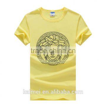 2017 100% Cotton OEM Anti-Wrinkle Unique Design Amazing Quality Hot-selling Best Choice Short Sleeve Casual Sports T-shirt photo-4