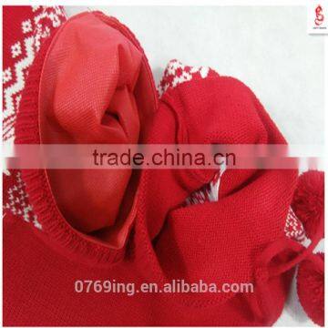 Funny Decoration Home Christmas Sock Supply Christmas Mini Knitted Sock photo-3