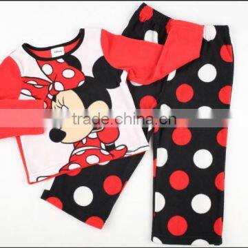 Autumn Lovely Girl Long Sleeve Kids Pajamas photo-6