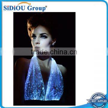 fiber optical clothing lady luminous night sexy club wear