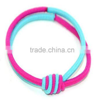 The New Double Knotted Hair Band, Children Elastic Hair Ties photo-6