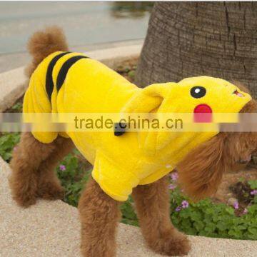 Wholesale Winter Pet Apparel Pikachu Jacket Cute Pet Coat Fancy Costume photo-2