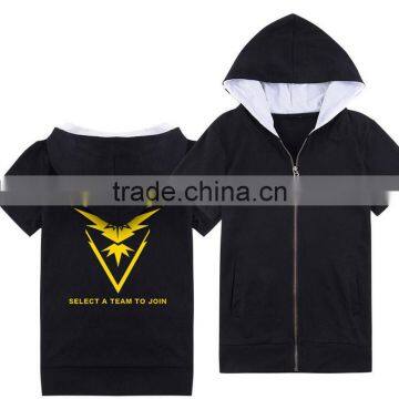 High Quality Pokemon Go Team Valor Team Mystic Team Instinct Hoodies T-shirt photo-2