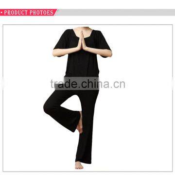 OEM Nylon Spandex Sexy Ladies Fitness Suit Sportswear Fashion Yoga Wear photo-3