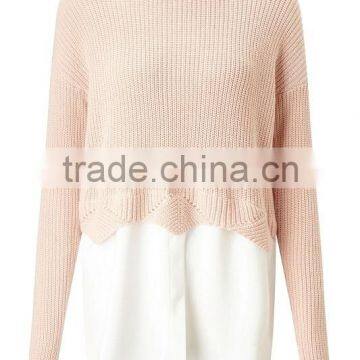 Hot Selling Girls' Knit Sweater Pullover Design photo-3