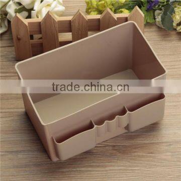 Hot Sale Multifunction Waterproof Plastic Sundry Desktop Makeup Cosmetic Storage Box Container Case Organizer 5 Color Random photo-3