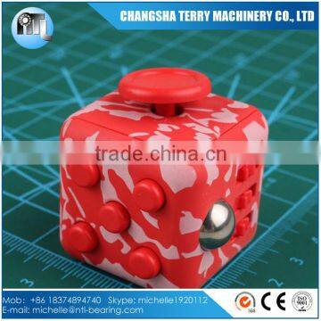 Camouflage Magic Silicone Fidget Cube for Gifts and Stress Relief photo-3