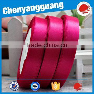 Wholesale 2 Inch Red Satin Ribbon For Wedding Car Decoration photo-3