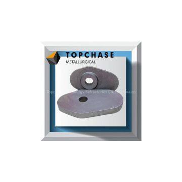 Refractory Tundish Ladle Sliding Gate Plate With Nozzle