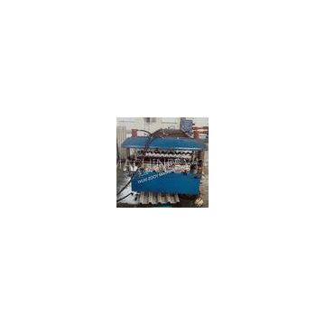 IBR Sheet Roof Panel Roll Forming Machine , Galvanized Steel Double Layer Cold Roll Former