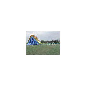 Safety Outdoor Large Blow Up Water Slide For Giant Inflatable Games