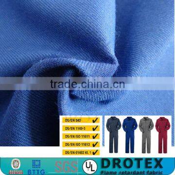 93% M-aramid 5% P-aramid 2% anti static fire resistant fabric for safety clothing