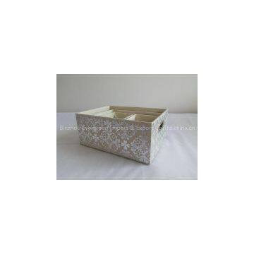 New style beautiful canvas  storage box