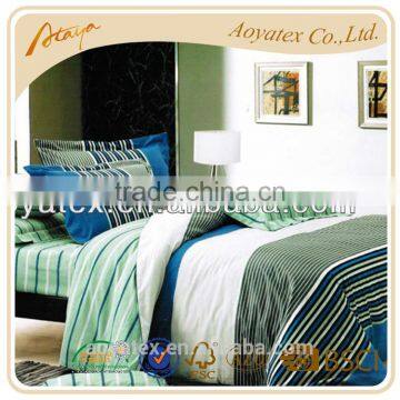 Printed quilt cover 3pc set bicycle sunflower bedding set