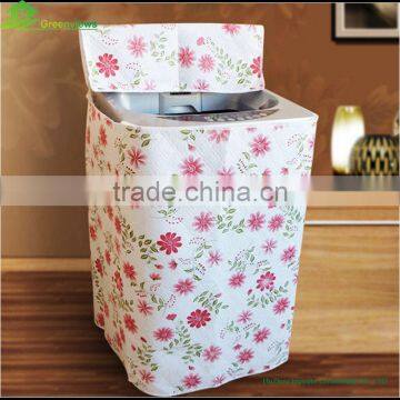 Washing Machine Fabric Cover Water Proof Washing Protective Cover Thick Plastic With Flannel in Middle Cover photo-3