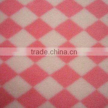 100% Polyester printed flannel fabric