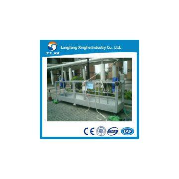 Rope suspended scaffolding ZLP800 for sale in China with CE