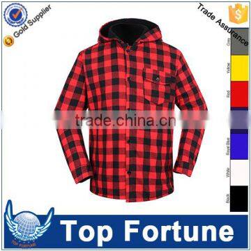 plaid men and womens winter jacket shirts