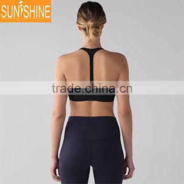 2017 New Design Fitness Yoga Wear Women Custom Made Sports Bra