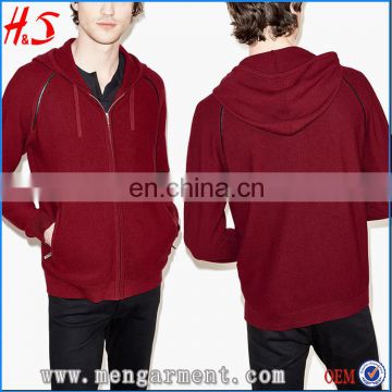 Wholesale Clothing Latest Sweater Designs Fashion Zipped Cardigan For Men