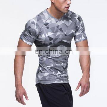 mens cross fit short sleeve summer tee shirt