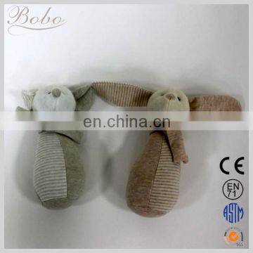 soft rabbit head Baby Rattle