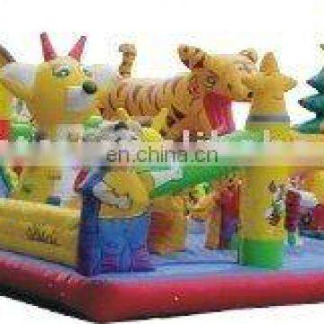 Christmas inflatable fun city (playground)