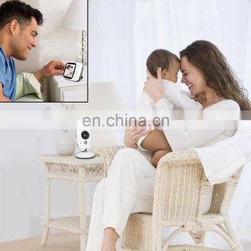 New Arrival 3.2 Inch Wireless Baby Monitor Digital Screen Smart Camera Support Night Vision Intercom Temperature Showing and l photo-5