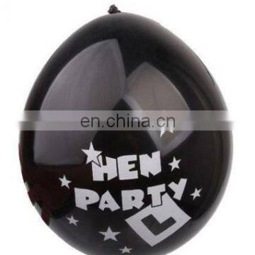 Star Decor Hen Party Balloons inflatable latex party balloon