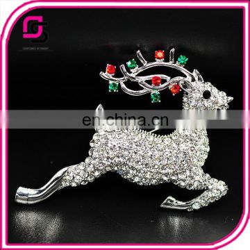 High quality hot sale brooch flashing modern fashion brooch for christmas