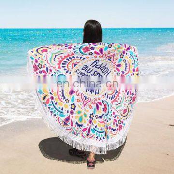 New Totem Round Beach Towels Table Cloth