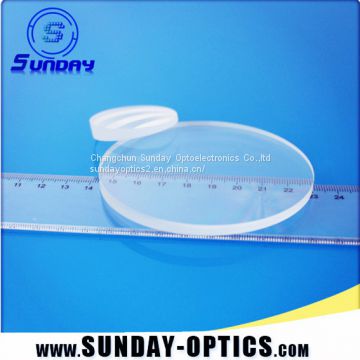 optical glass window with coating