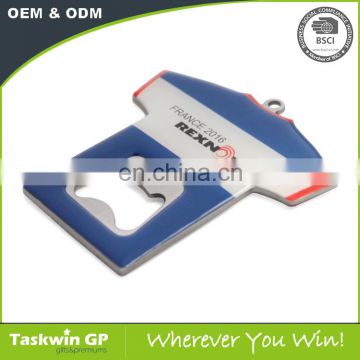 Top Quality Promotion New Pewter T-Shirt Bottle Openers photo-2