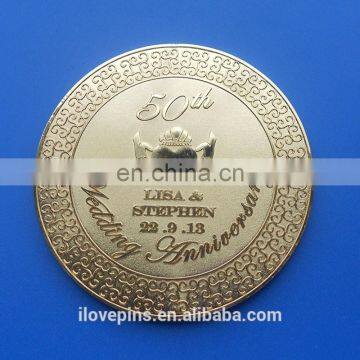 Newest good quality cheap metal cup with coaster attached