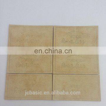 Custom Embossed Branded Leather Jacket Leather Patch photo-6