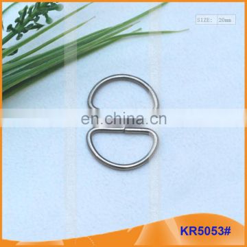 Inner size 20mm Metal Buckles, Metal regulator,Metal D-Ring KR5053