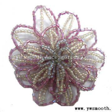 Fashion Decorative Rhinestone String Beads Flower Dresses Clothing DIY Accessories photo-4