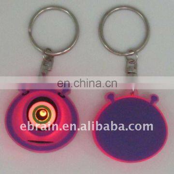 Flashing Light Keychain