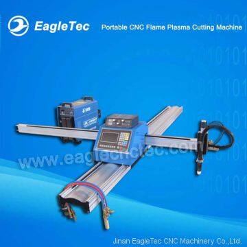 Portable CNC Flame Plasma Cutter with One Flame Torque and One Plasma Torque