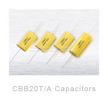 CBB20T/A Metallized Polypropylene Film Capacitor Axial