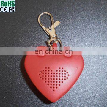 Wonderful Music Songs With Custom Message Recording Keychain